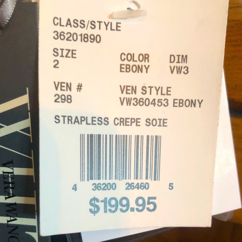 Evening dress, David’s Bridal, never worn